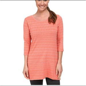 Toad & Co Ursa Tunic Pink Geometric Print S